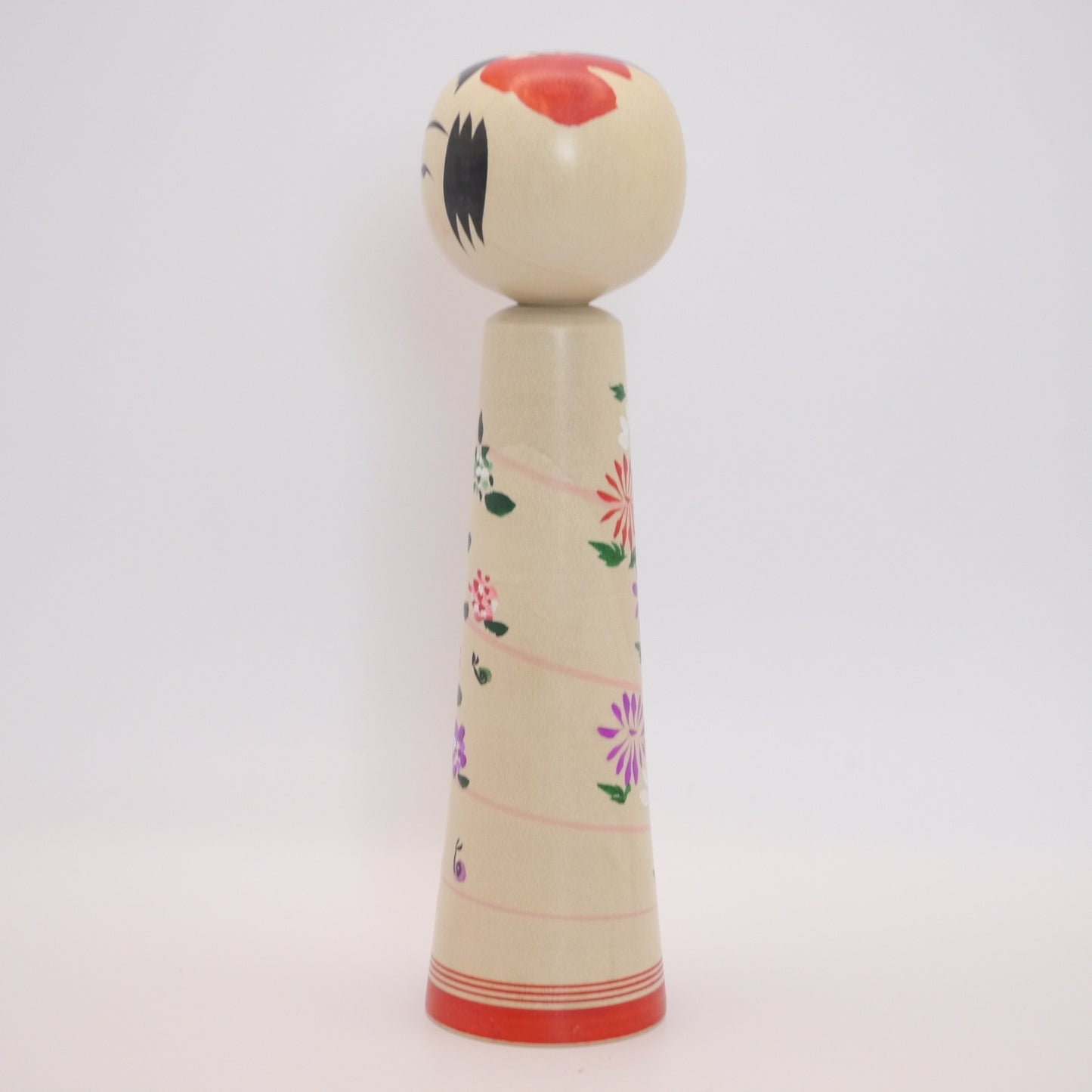 16cm Kokeshi doll by Yoshinobu Kakizawa Reversible