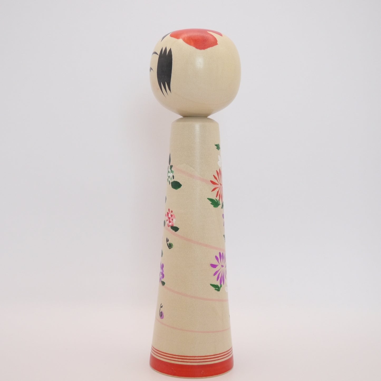 16cm Kokeshi doll by Yoshinobu Kakizawa Reversible