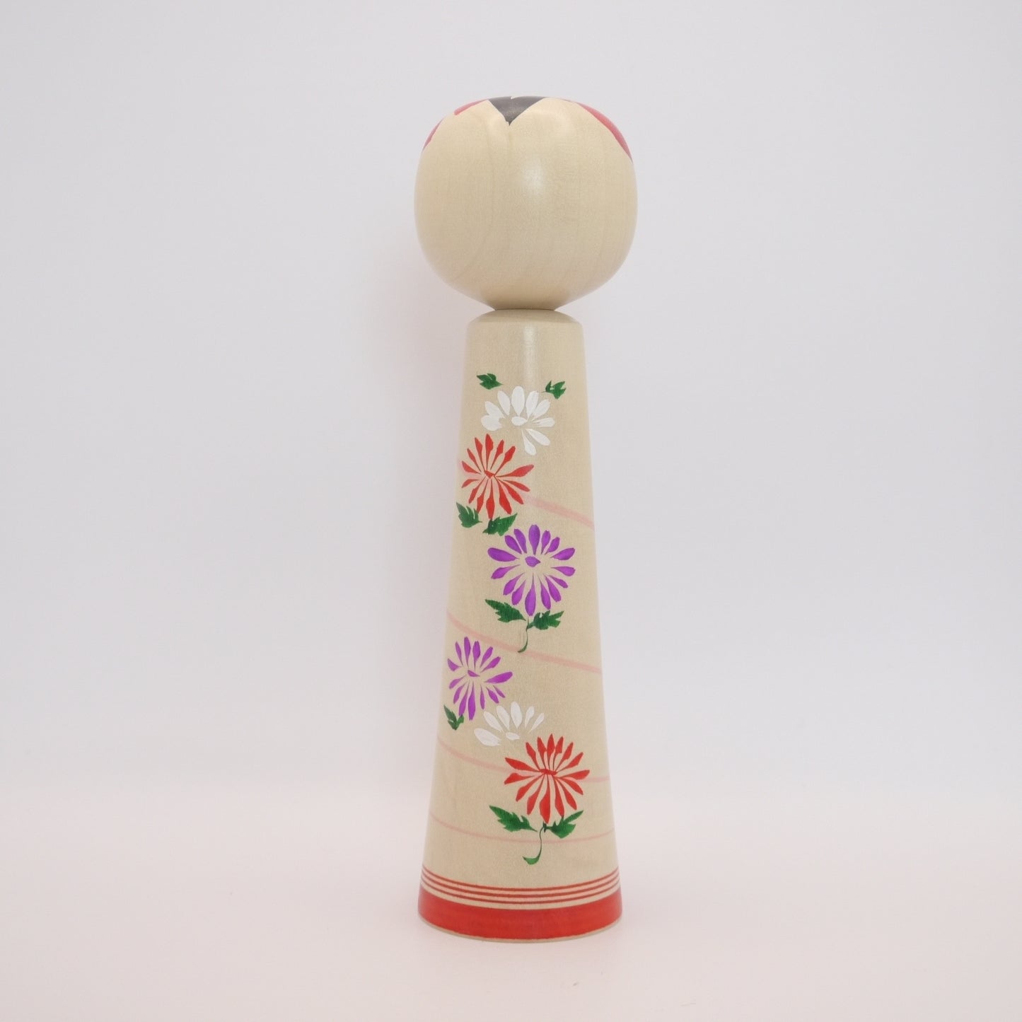 16cm Kokeshi doll by Yoshinobu Kakizawa Reversible