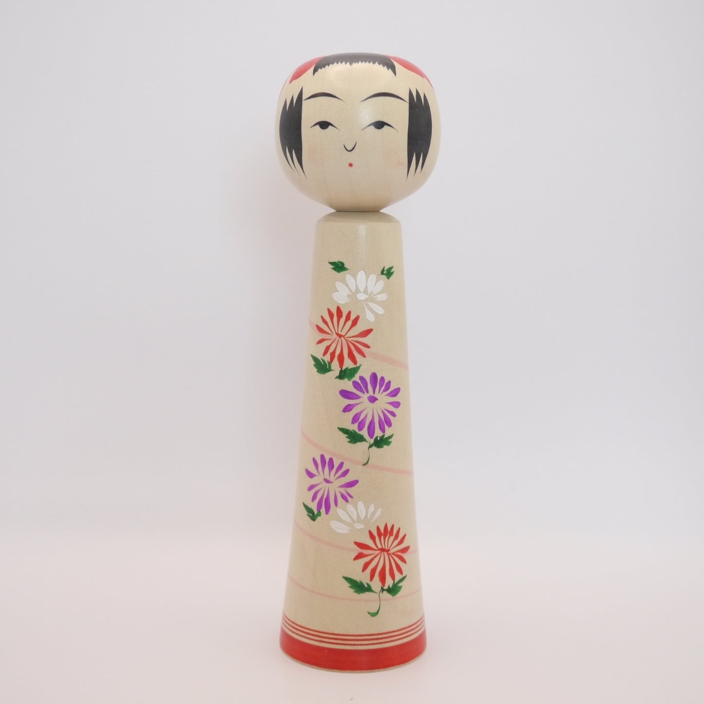 16cm Kokeshi doll by Yoshinobu Kakizawa Reversible