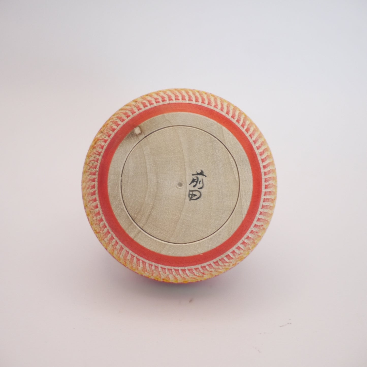 Kawaii Kokeshi Doll by Ryoji Maeda Party Hat Ejiko Red