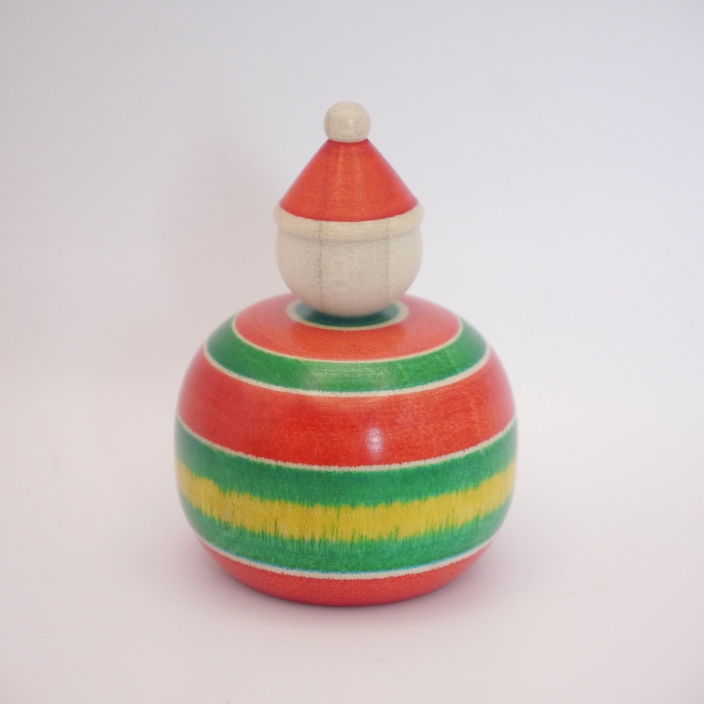 6cm Kokeshi Doll by Ryoji Maeda Xmas Santa Ejikoのコピー