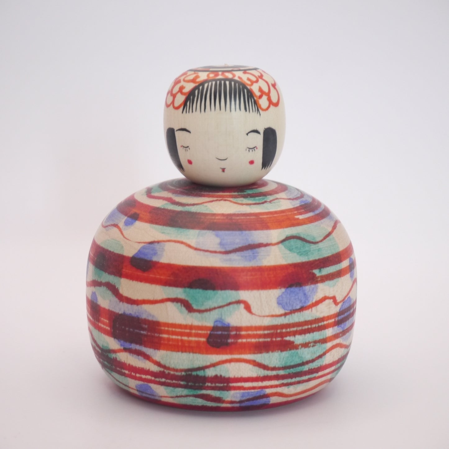 8cm Kokeshi Doll by Kunitoshi Abe Ejiko