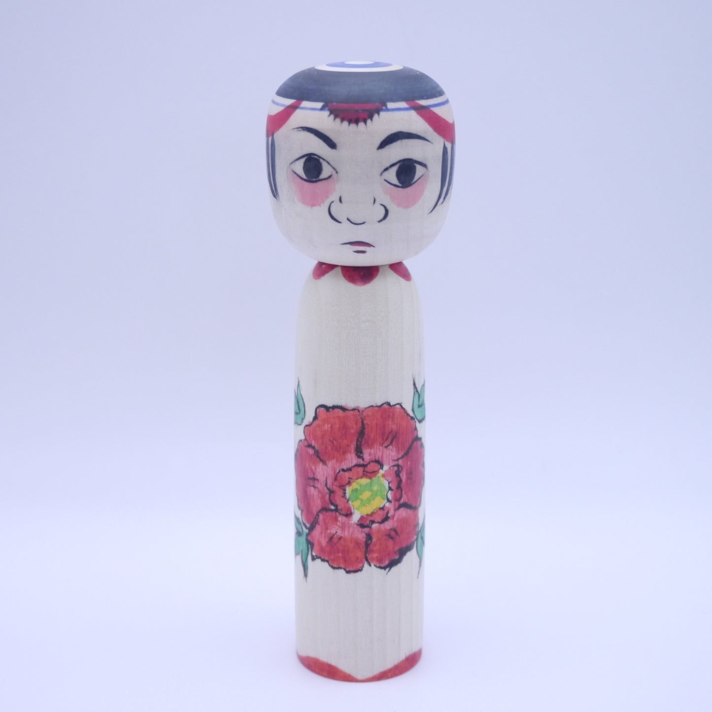 12cm Kokeshi doll by Morio Isokawa Takobozu