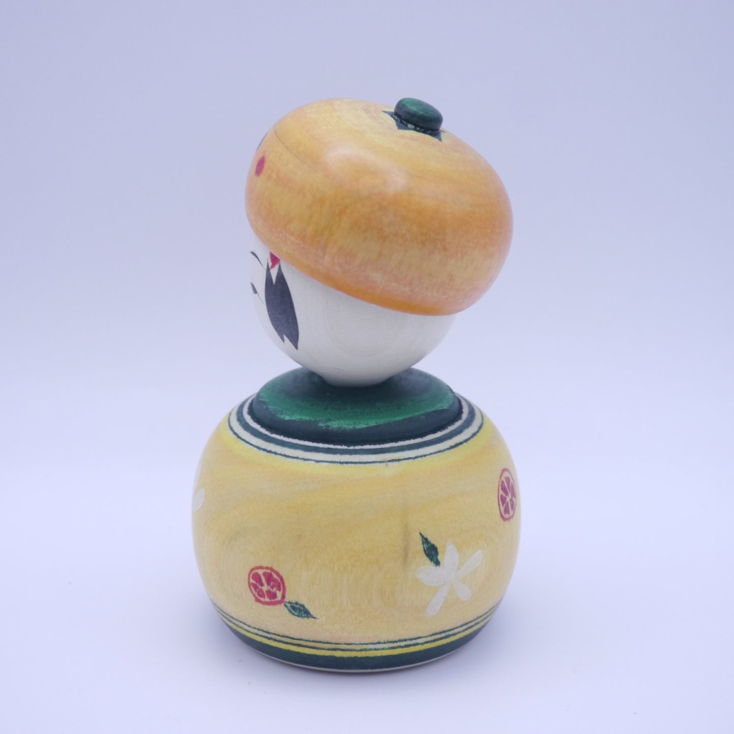 10cm Kokeshi doll by Hideaki Onuma Mikan-chan