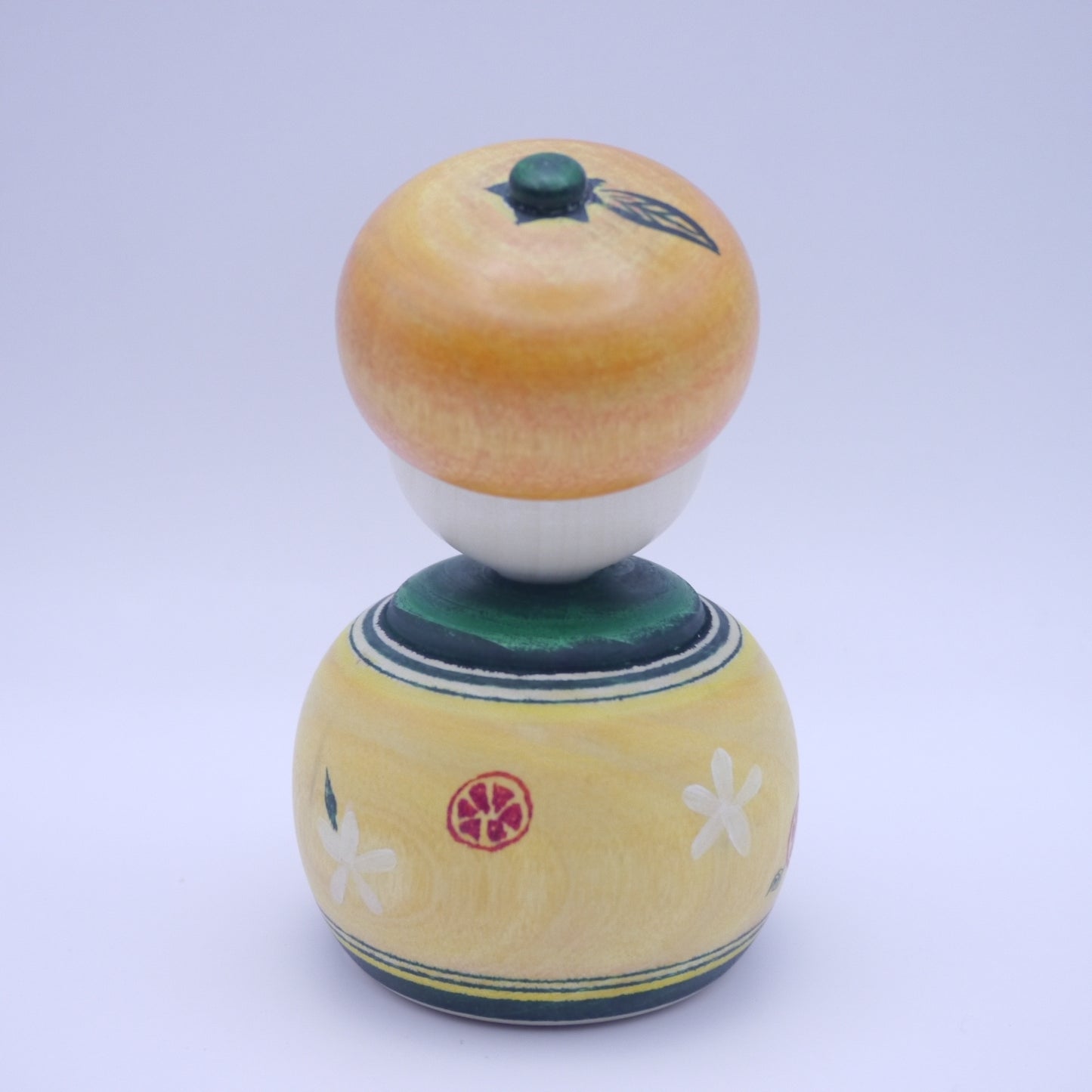 10cm Kokeshi doll by Hideaki Onuma Mikan-chan