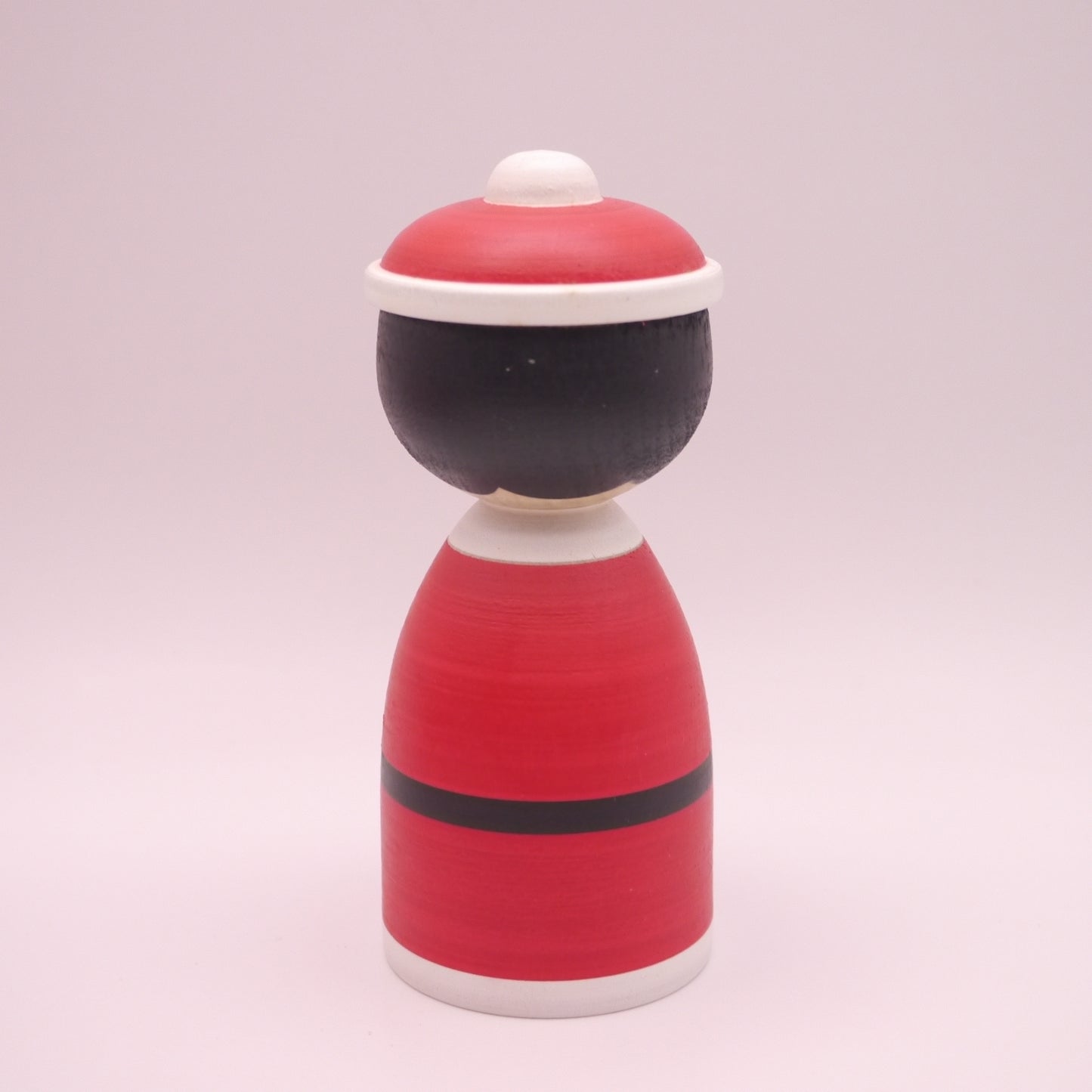 10cm Kokeshi Doll by Teruyuki Hiraga Xmas Santa