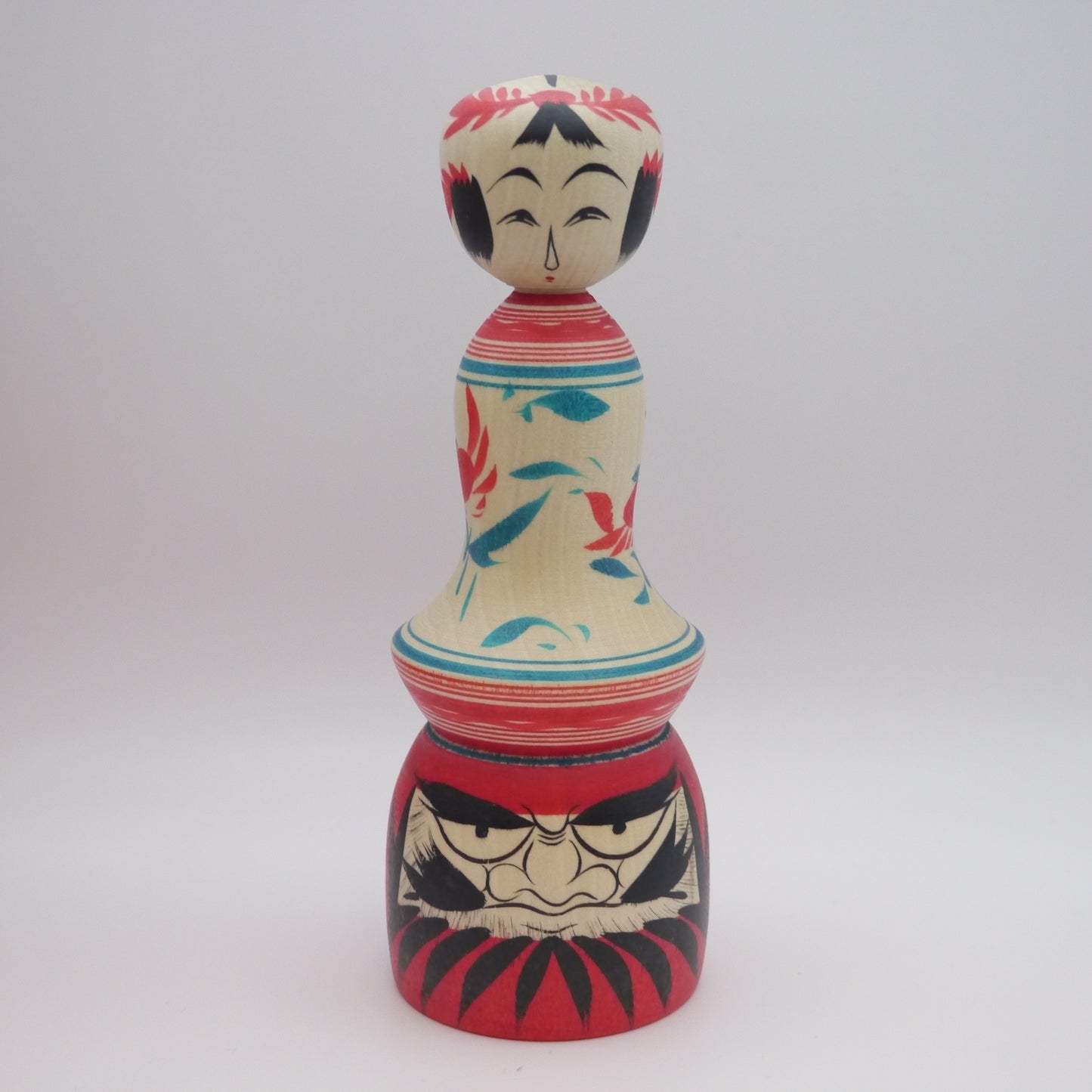 16cm Kokeshi doll by Teruyuki Hiraga Daruma