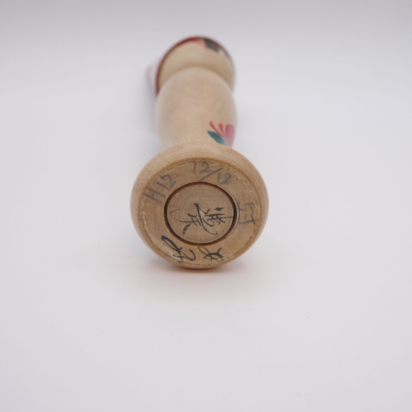 16cm Kokeshi doll by Shinya Abe Red Hat