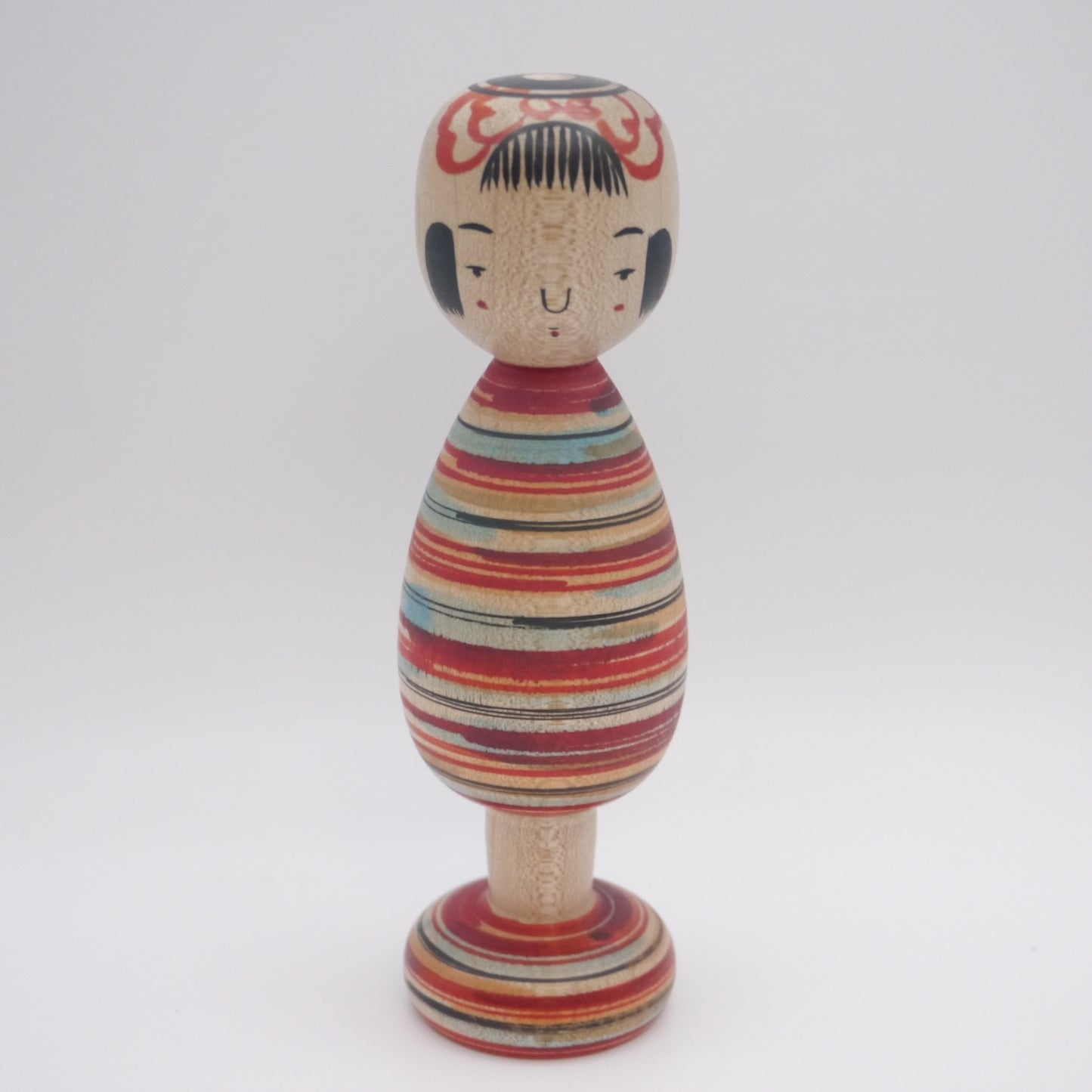 12cm Kokeshi doll by Kunitoshi Abe