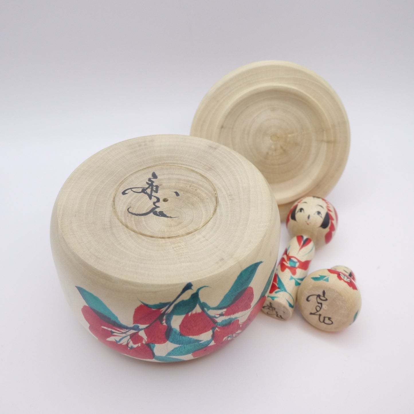 Kokeshi doll by Yasuhiro Sato Ejiko Set