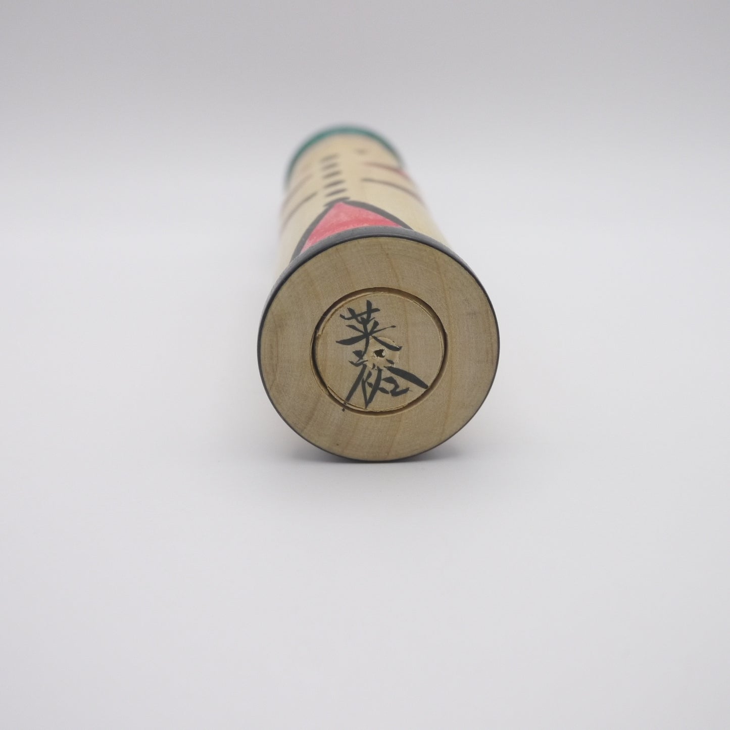 Kokeshi doll by Eihiro Sato Beard Hat Shirt