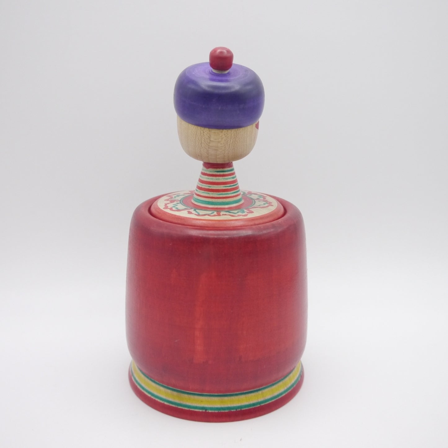 Kokeshi doll by Shinya Abe Daruma Ejiko in Spinning Top