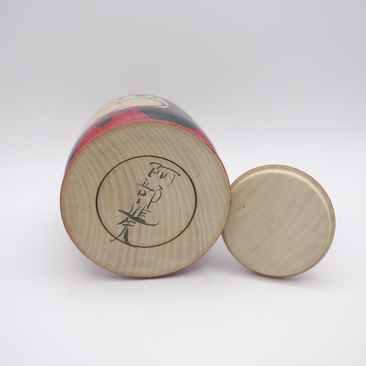 Kokeshi doll by Shinya Abe Daruma Ejiko in Spinning Top