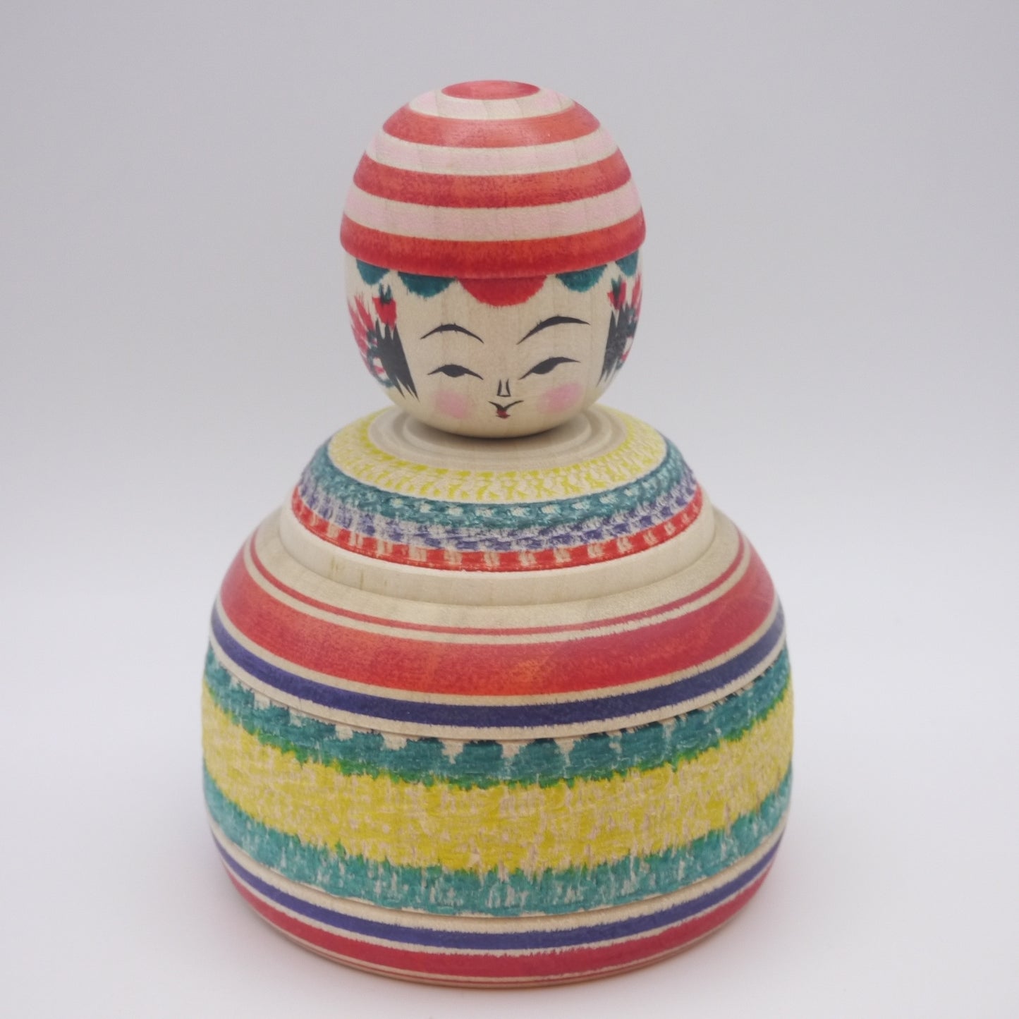 Ejiko Kokeshi doll by Toshio Takada