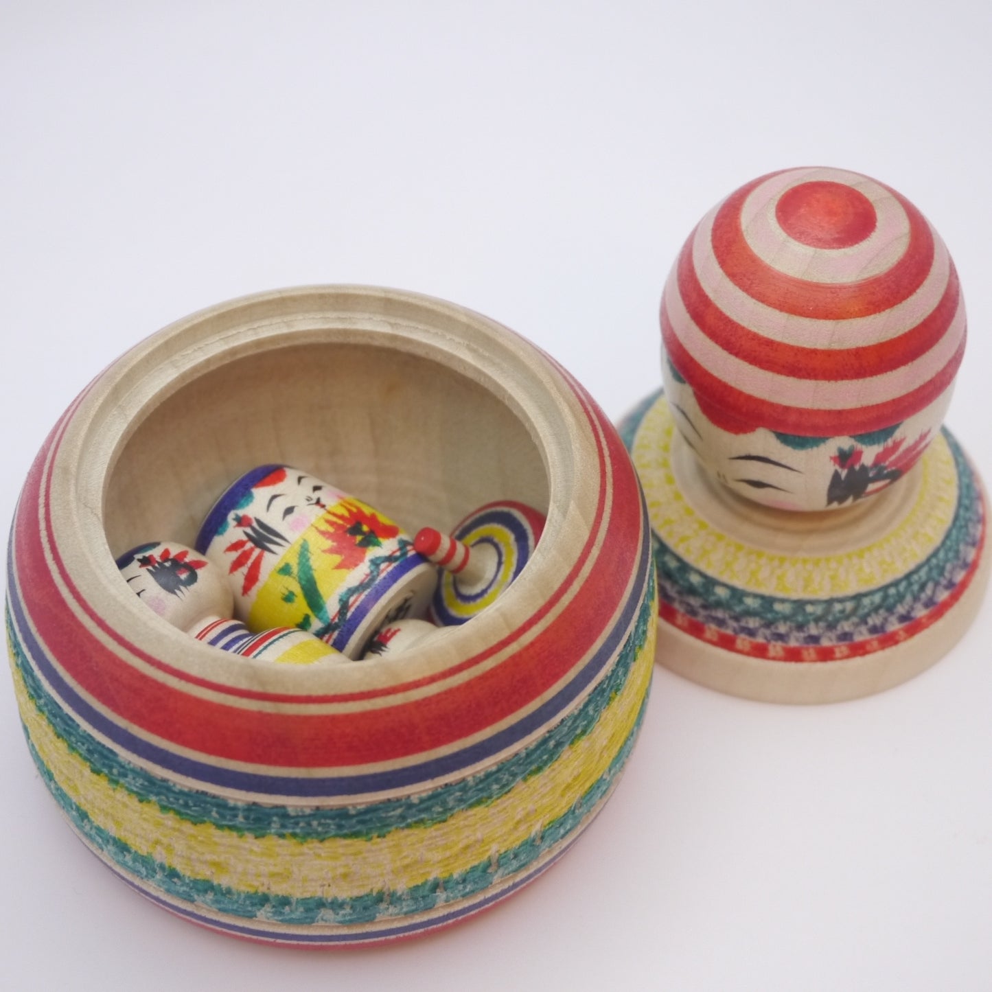 Ejiko Kokeshi doll by Toshio Takada