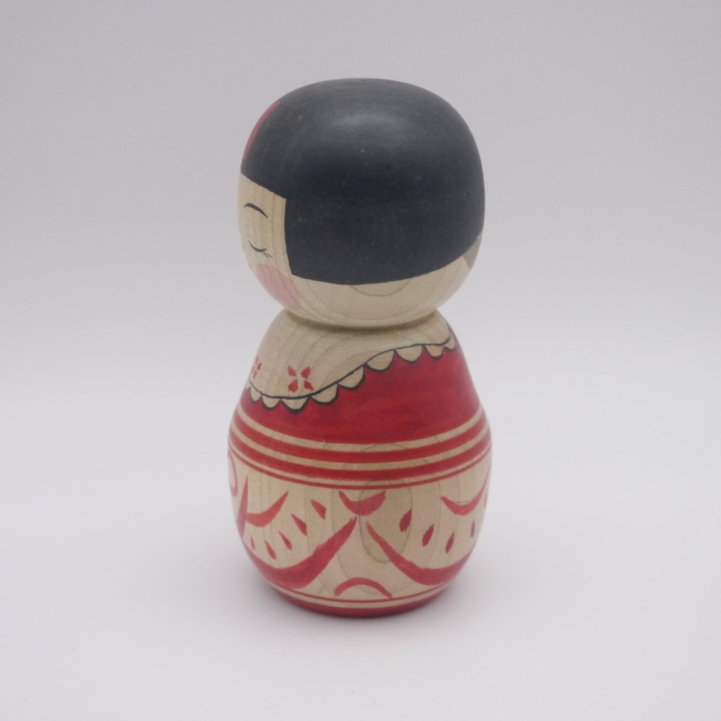 Kawaii Kokeshi doll by Naoko Honma Red Ribbon