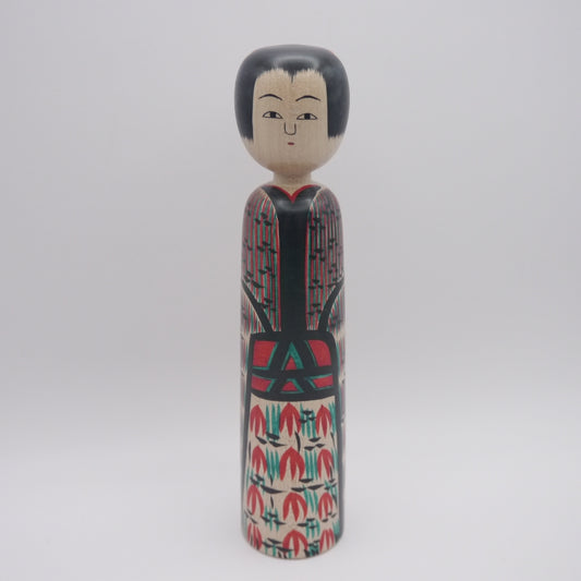 Kokeshi doll by Fumio Miharu Ishizo Style