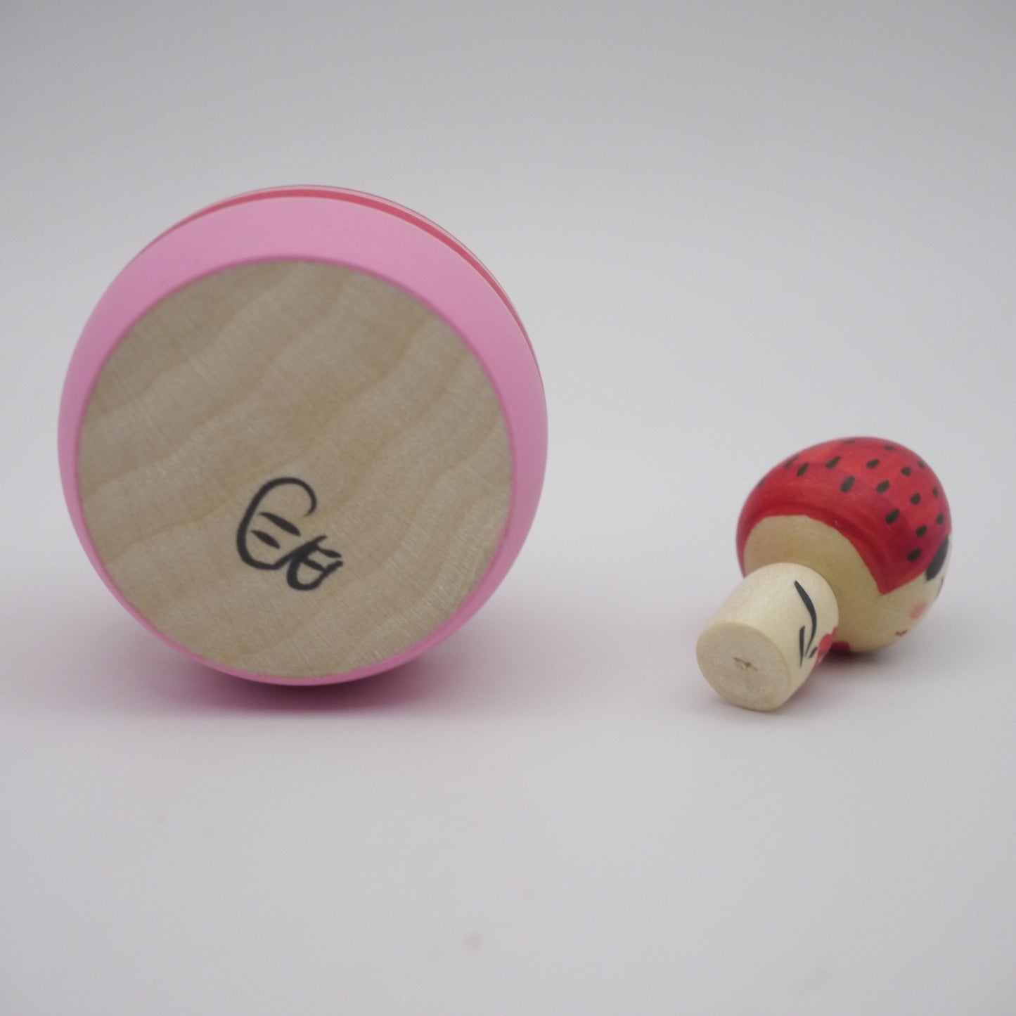 Kawaii Kokeshi doll by Akira Suzuki Strawberry Cake
