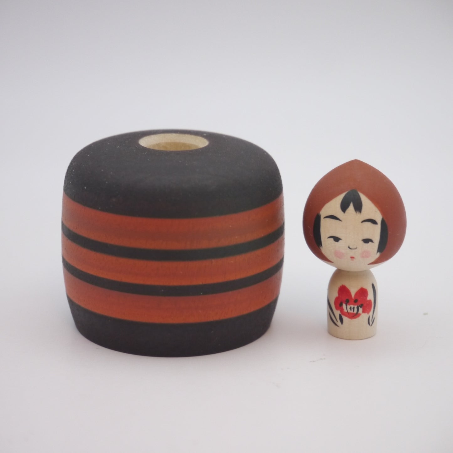 Kawaii Kokeshi doll by Akira Suzuki Chocolate Cake