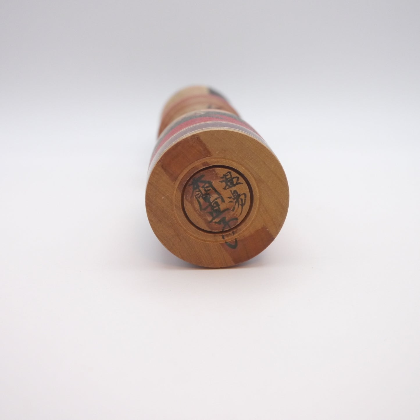 Traditional Kokeshi doll by Naoko Honma Daruma Face