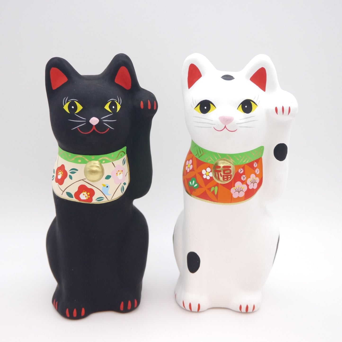 Folk Toy Clay doll Manekineko Lucky Cat Toyama