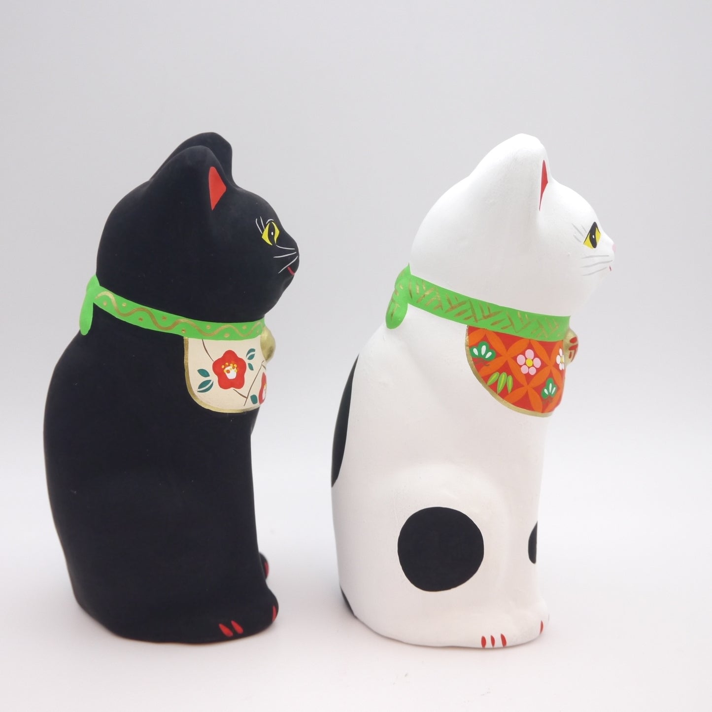 Folk Toy Clay doll Manekineko Lucky Cat Toyama