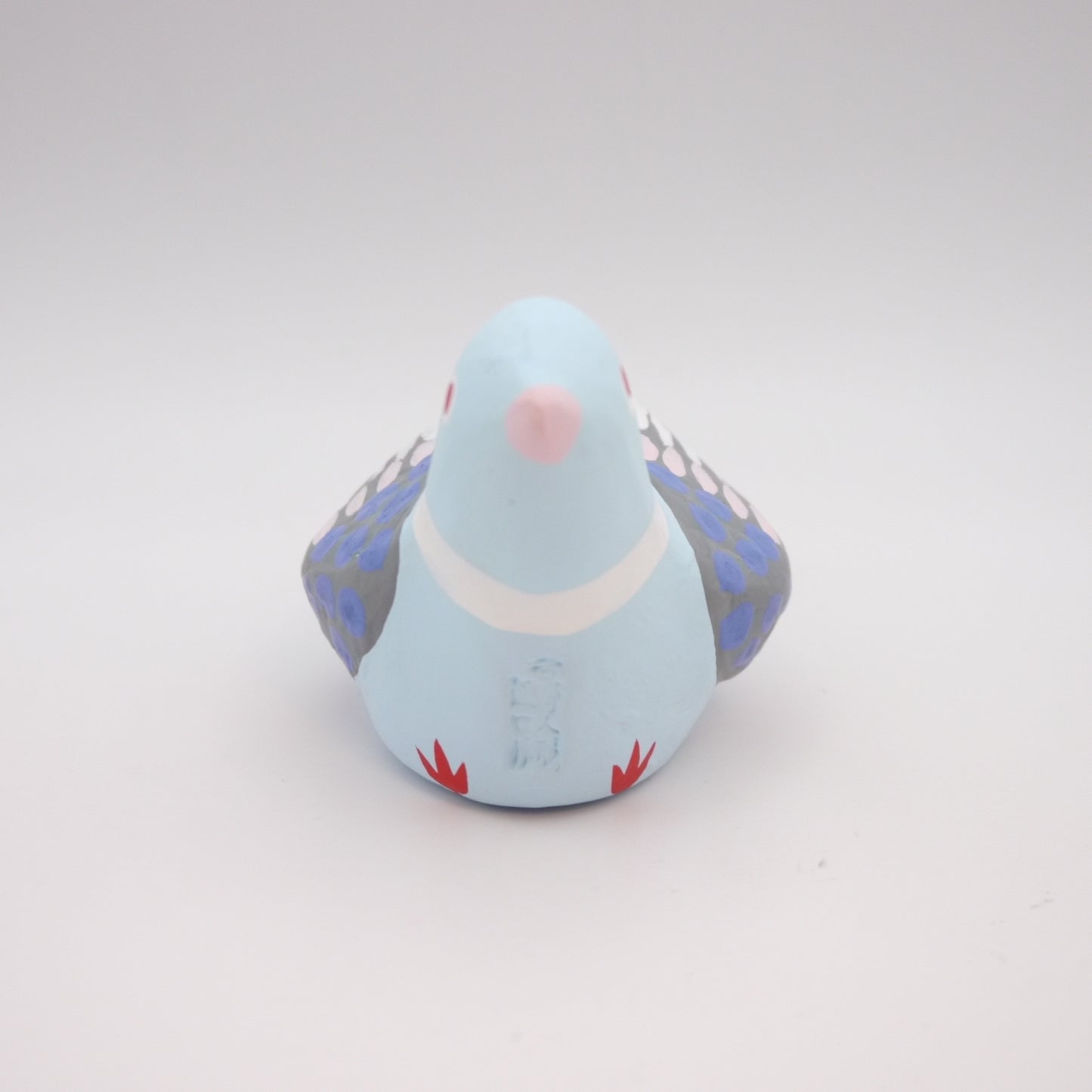 Folk Toy Clay doll Pigeon whistle Yumino-ningyo
