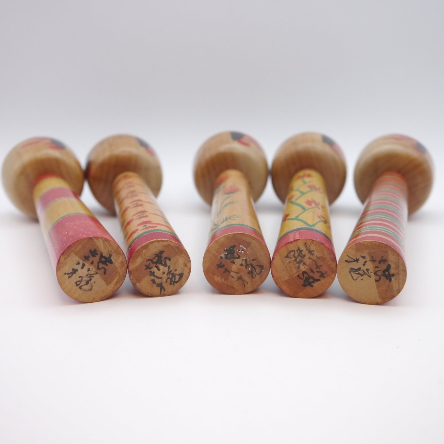 Vintage Kokeshi dolls by Chuzo Watanabe Set of 10