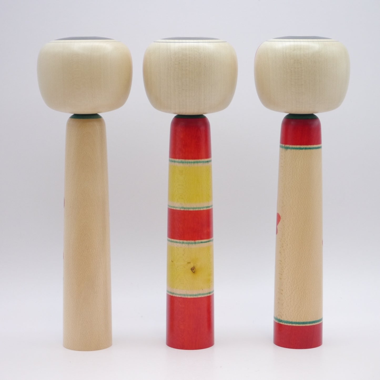 Kokeshi dolls by Toru Watanabe Set of 3