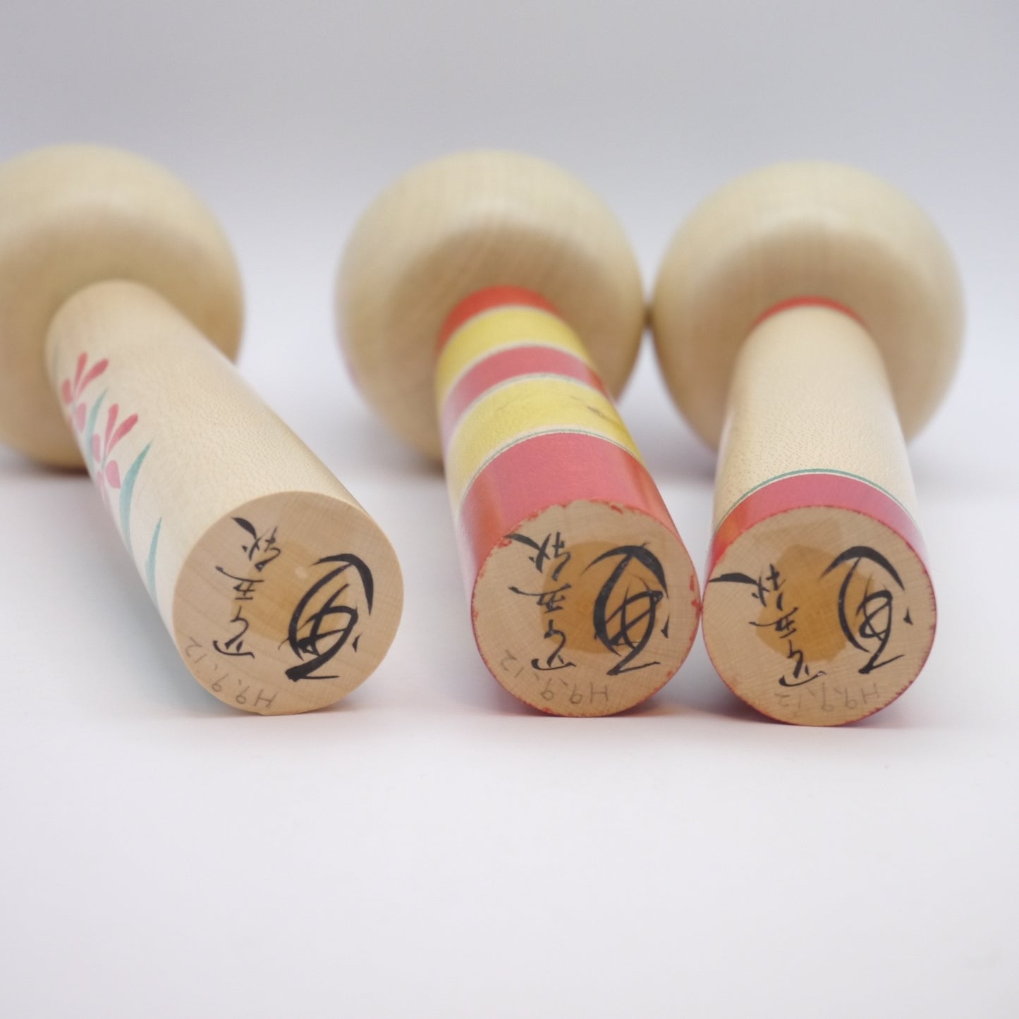 Kokeshi dolls by Toru Watanabe Set of 3