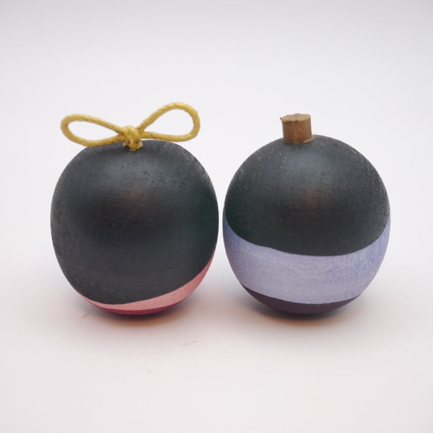 Kokeshi dolls by Shinkichi Matsutani Set of 2 Tanabata