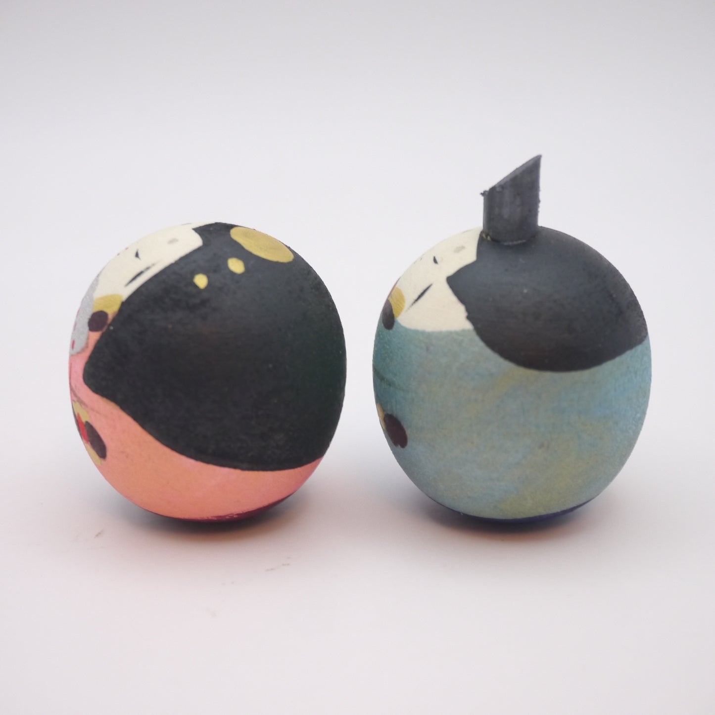 Kokeshi dolls by Shinkichi Matsutani Set of 2 Hina