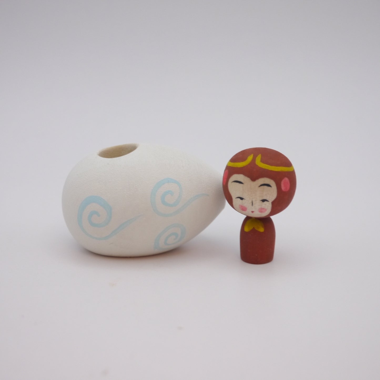 Kokeshi doll by Akira Suzuki Songoku