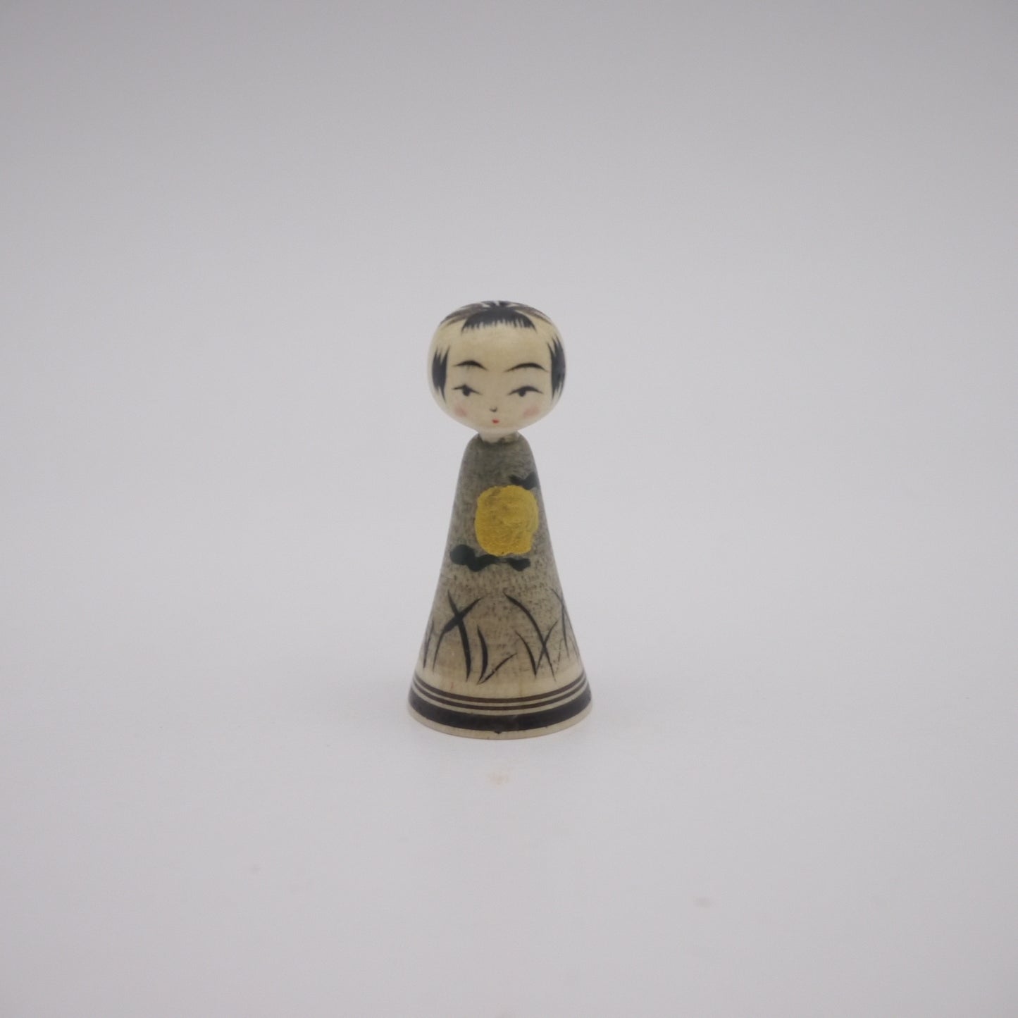 Tiny Kokeshi doll by Yoshinobu Kakizawa
