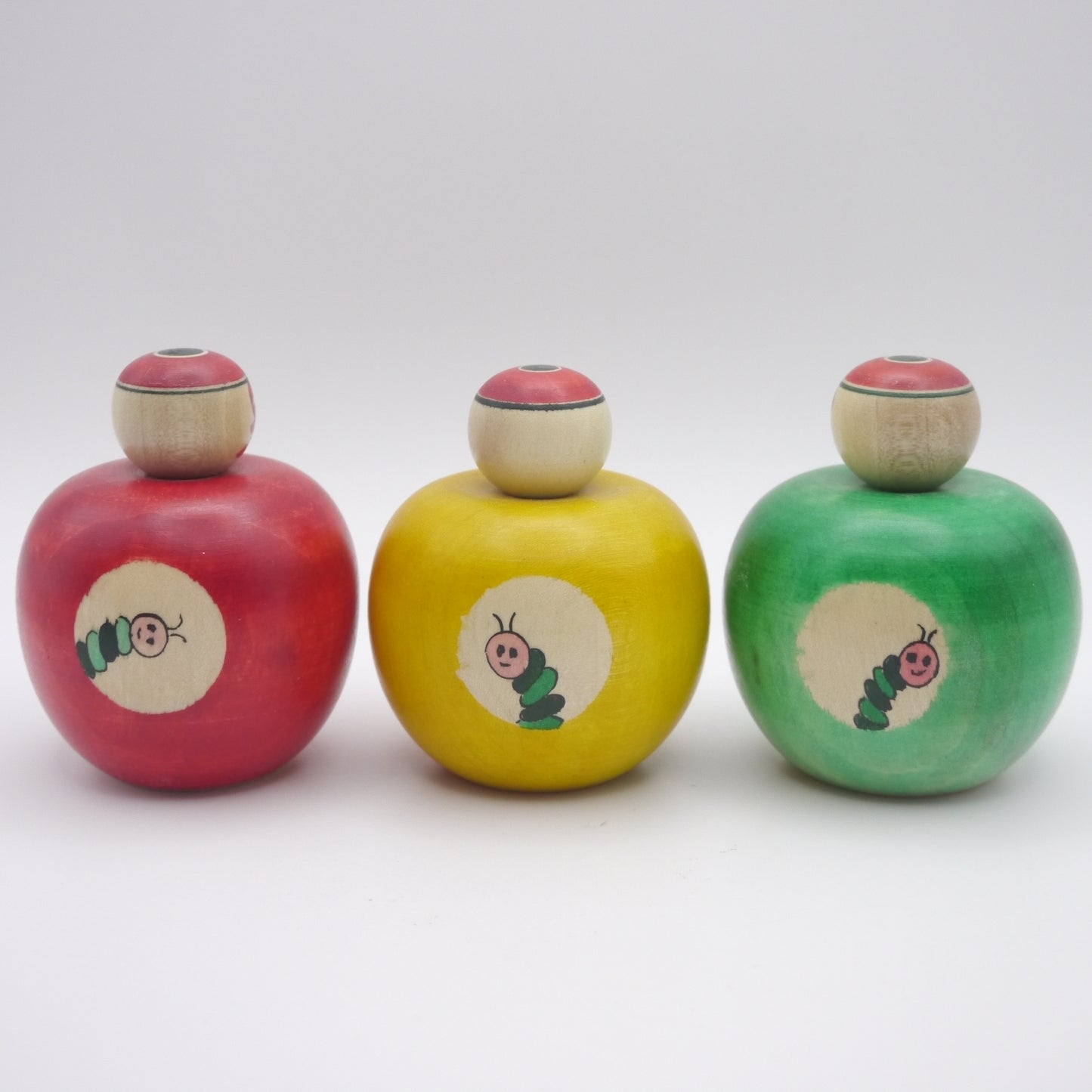 Kokeshi doll by Yoshinori Niiyama Apple