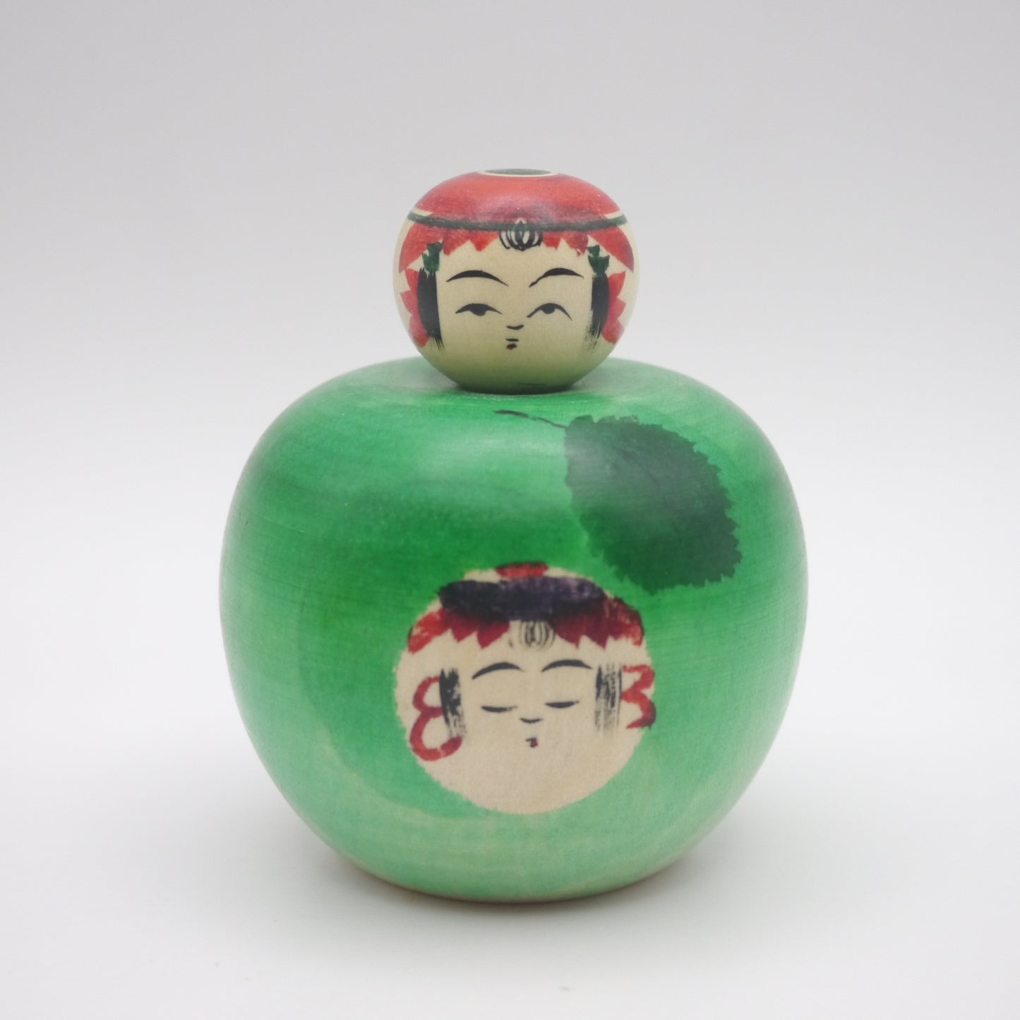 Kokeshi doll by Yoshinori Niiyama Apple