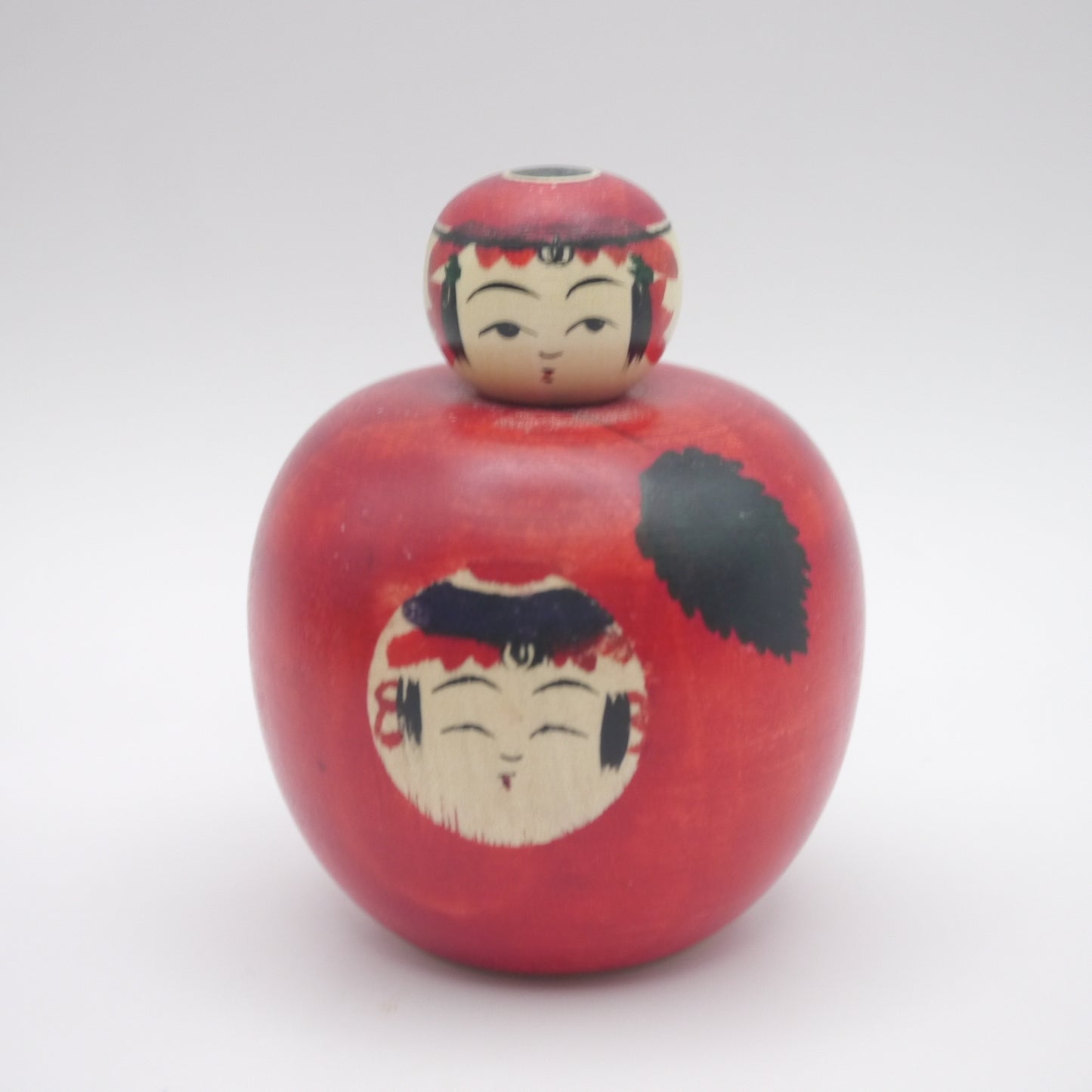 Kokeshi doll by Yoshinori Niiyama Apple