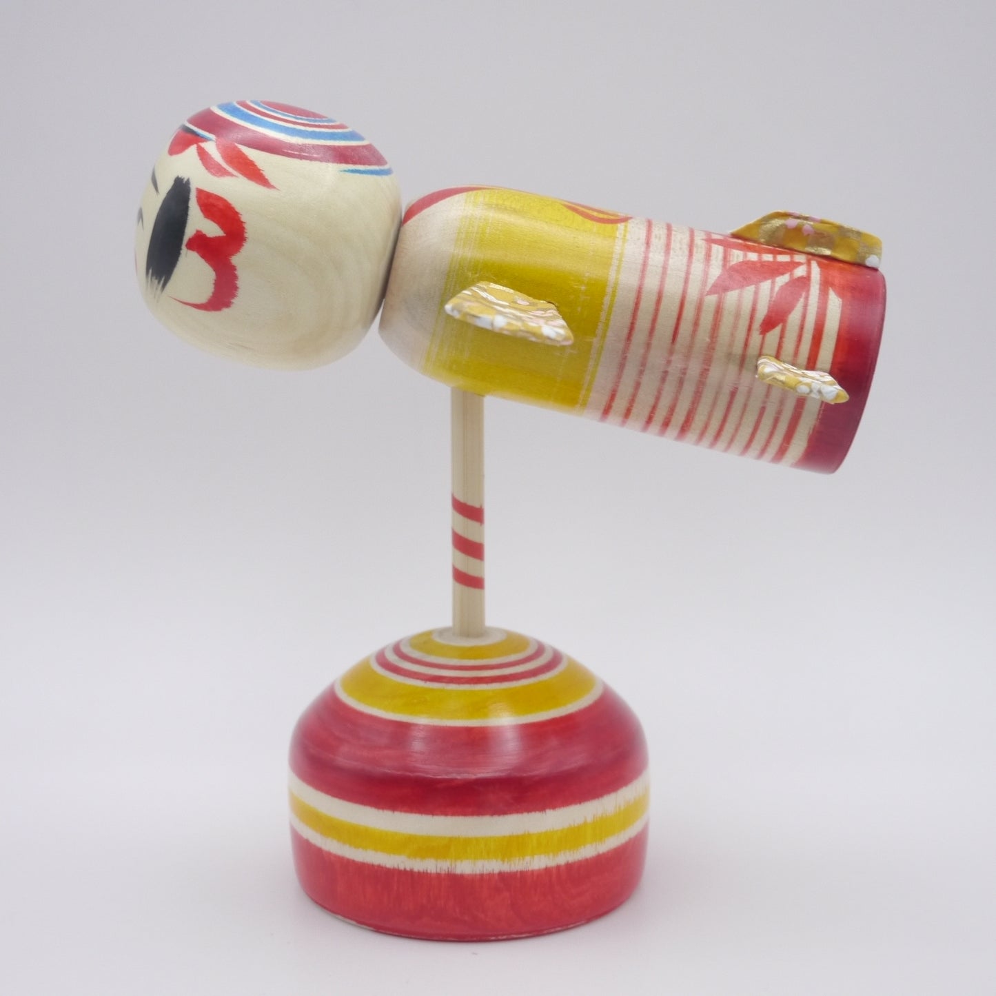 Kokeshi doll by Yoshinori Niiyama Airplane