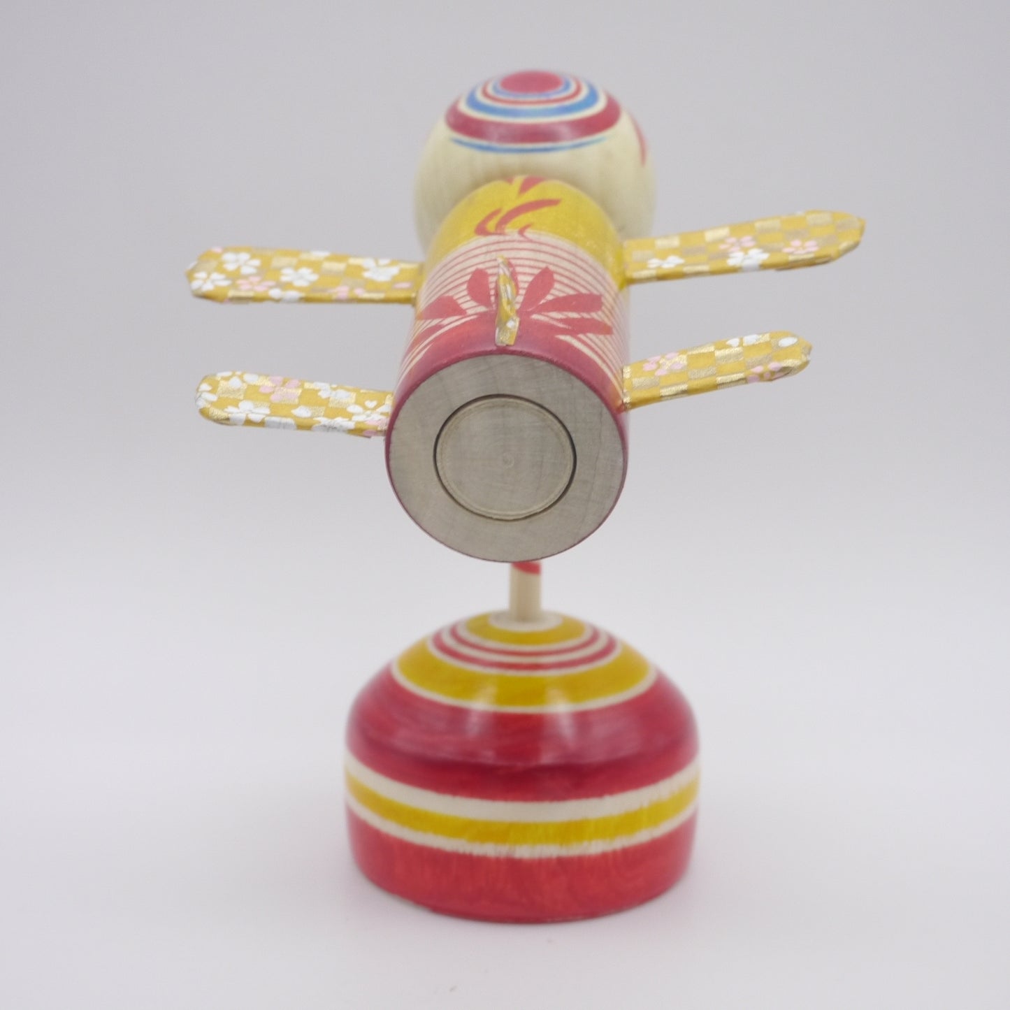 Kokeshi doll by Yoshinori Niiyama Airplane