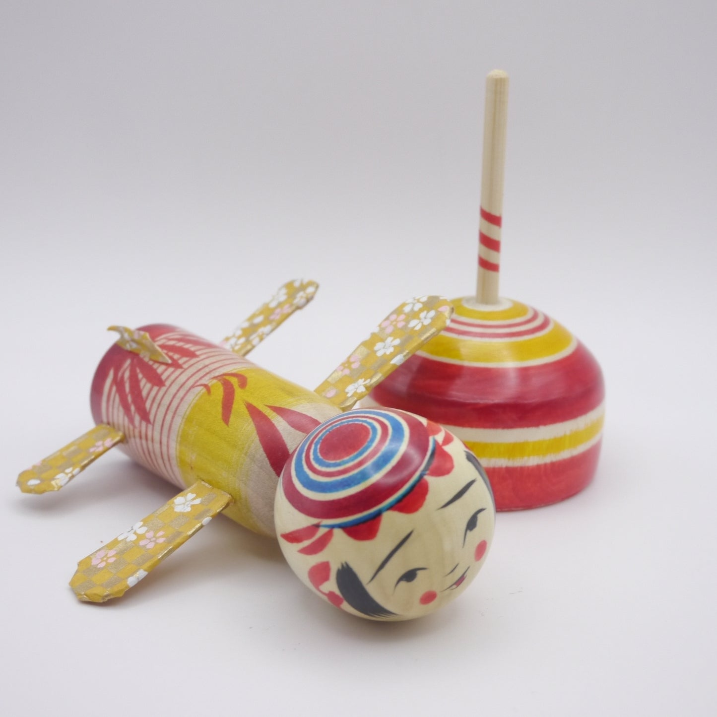 Kokeshi doll by Yoshinori Niiyama Airplane