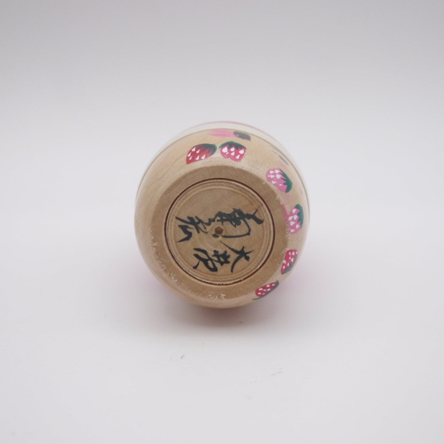 Kokeshi doll by Kikuhiro Shida Mushroom Santa Xmas