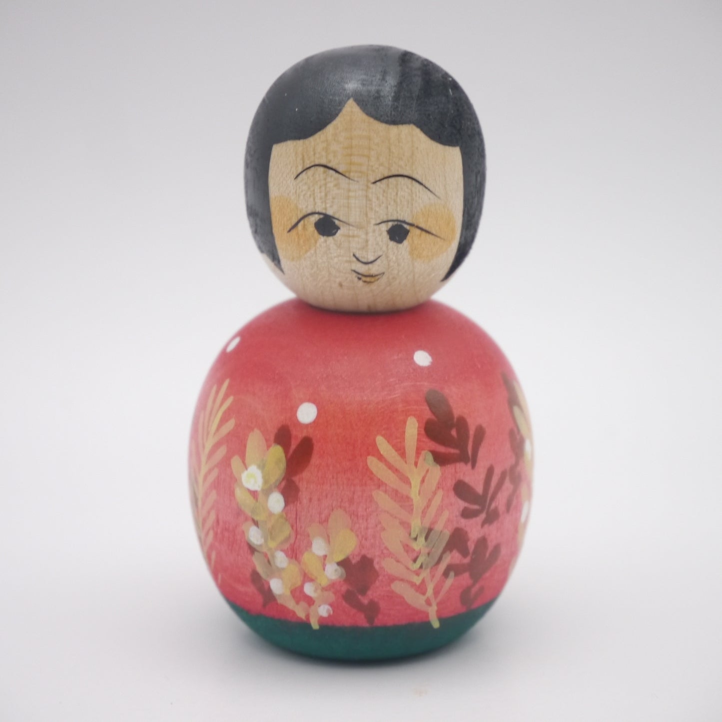 Kokeshi doll by Kaede Shida Snow Winter