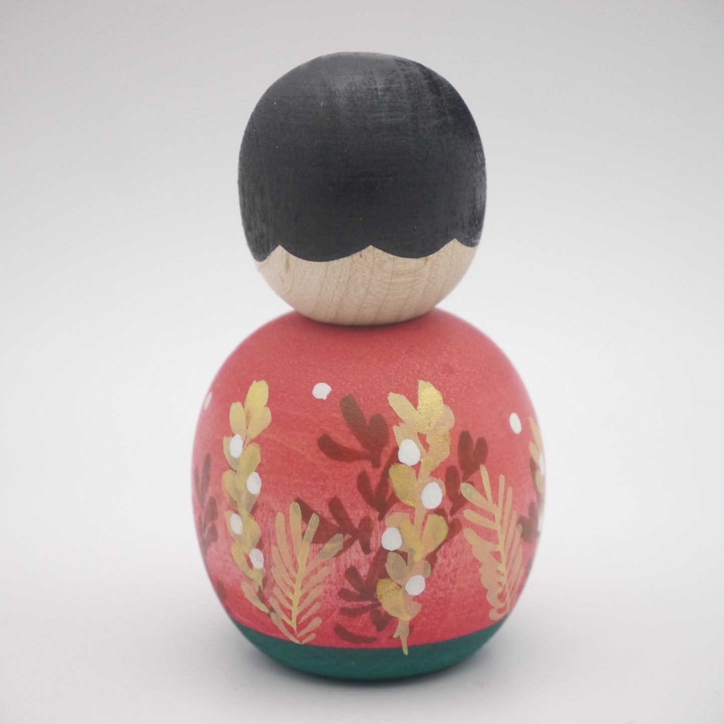 Kokeshi doll by Kaede Shida Snow Winter