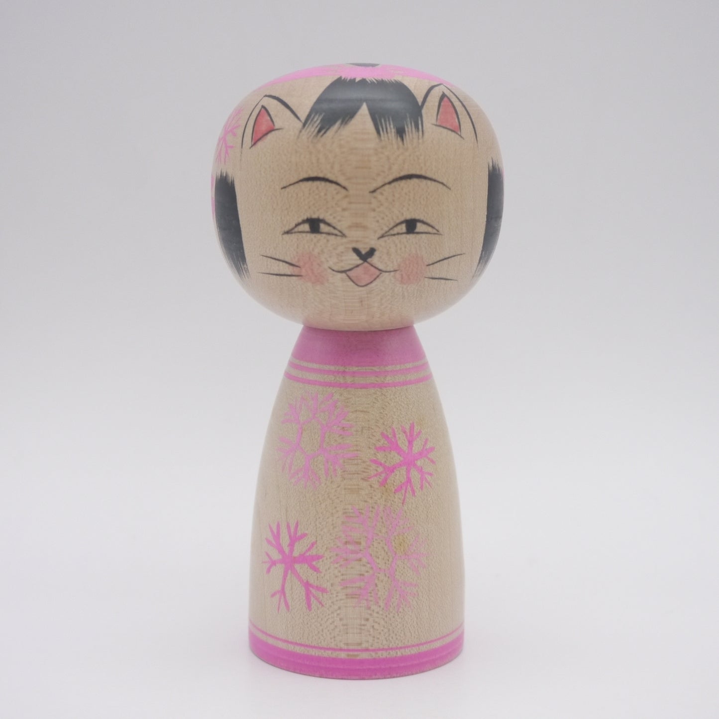 Kokeshi doll by Naomi Umeki Cat