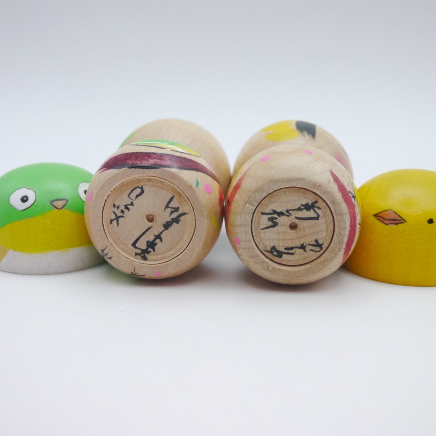 Kokeshi doll by Kikuhiro Shida Bird