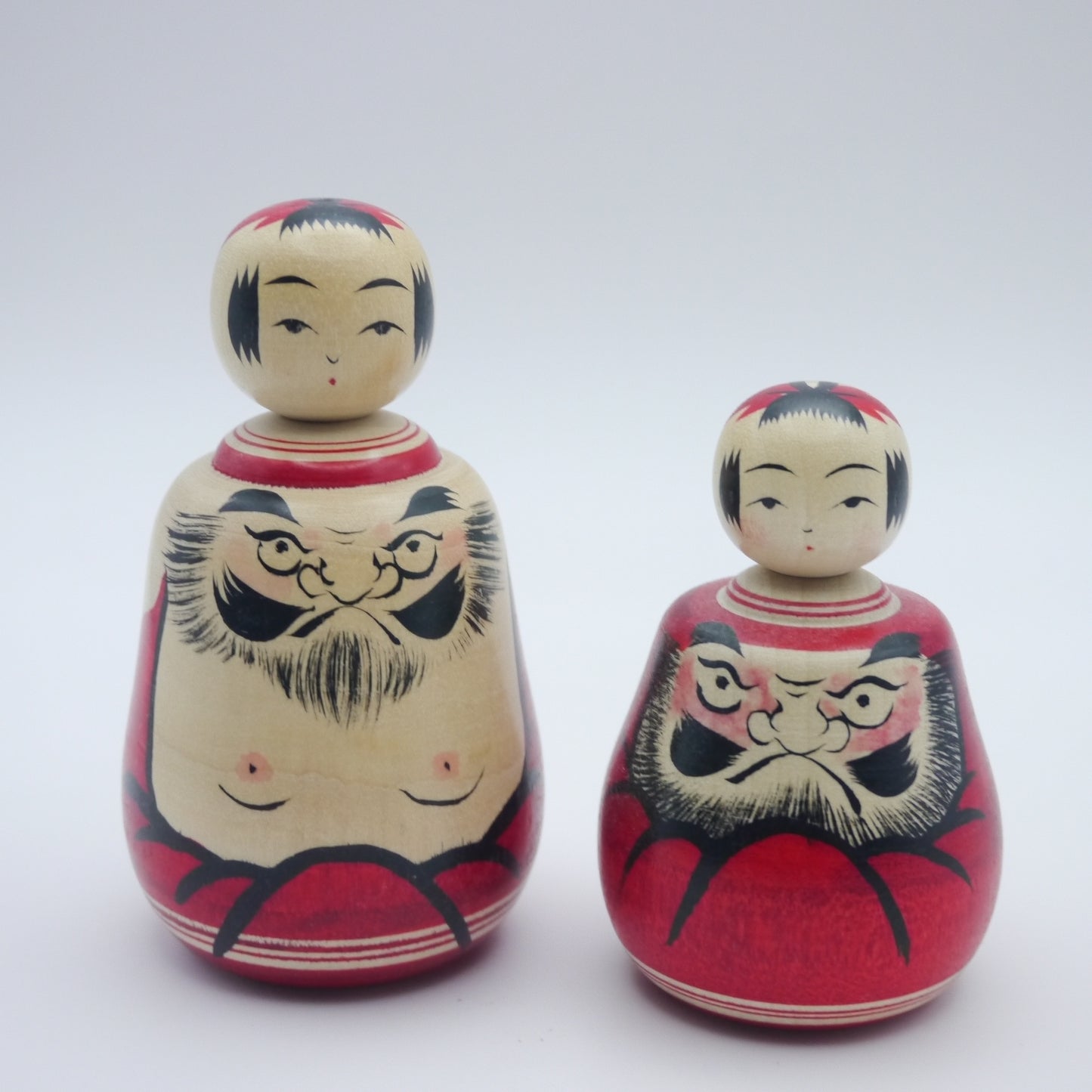 Kokeshi doll by Yoshinobu Kakizawa Daruma