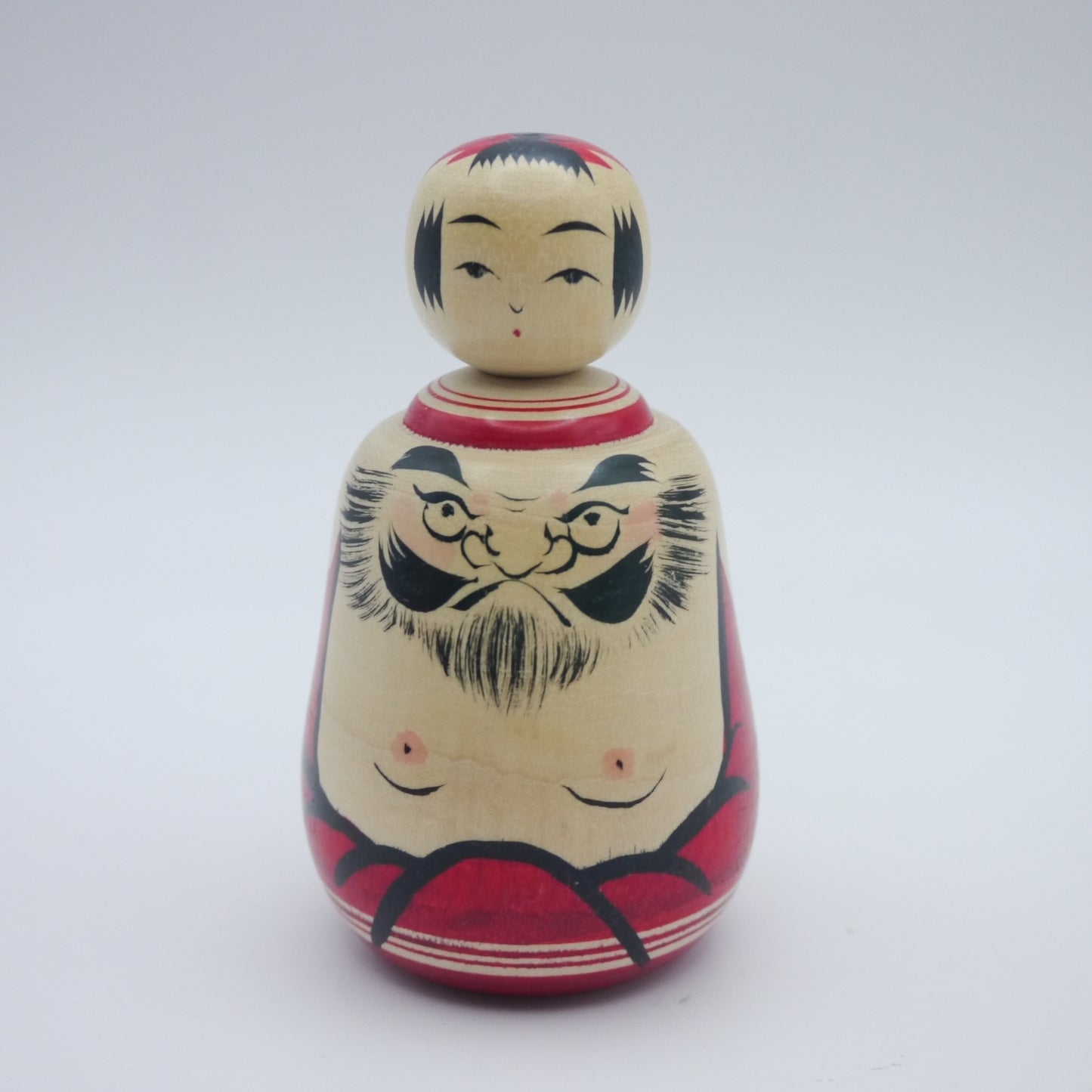 Kokeshi doll by Yoshinobu Kakizawa Daruma