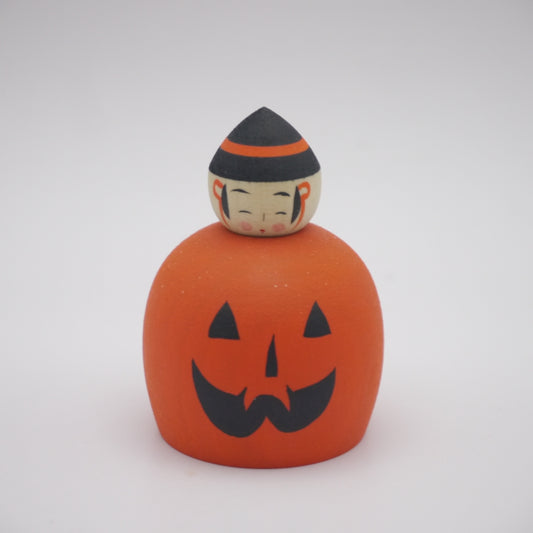 Kokeshi doll by Akira Suzuki Halloween