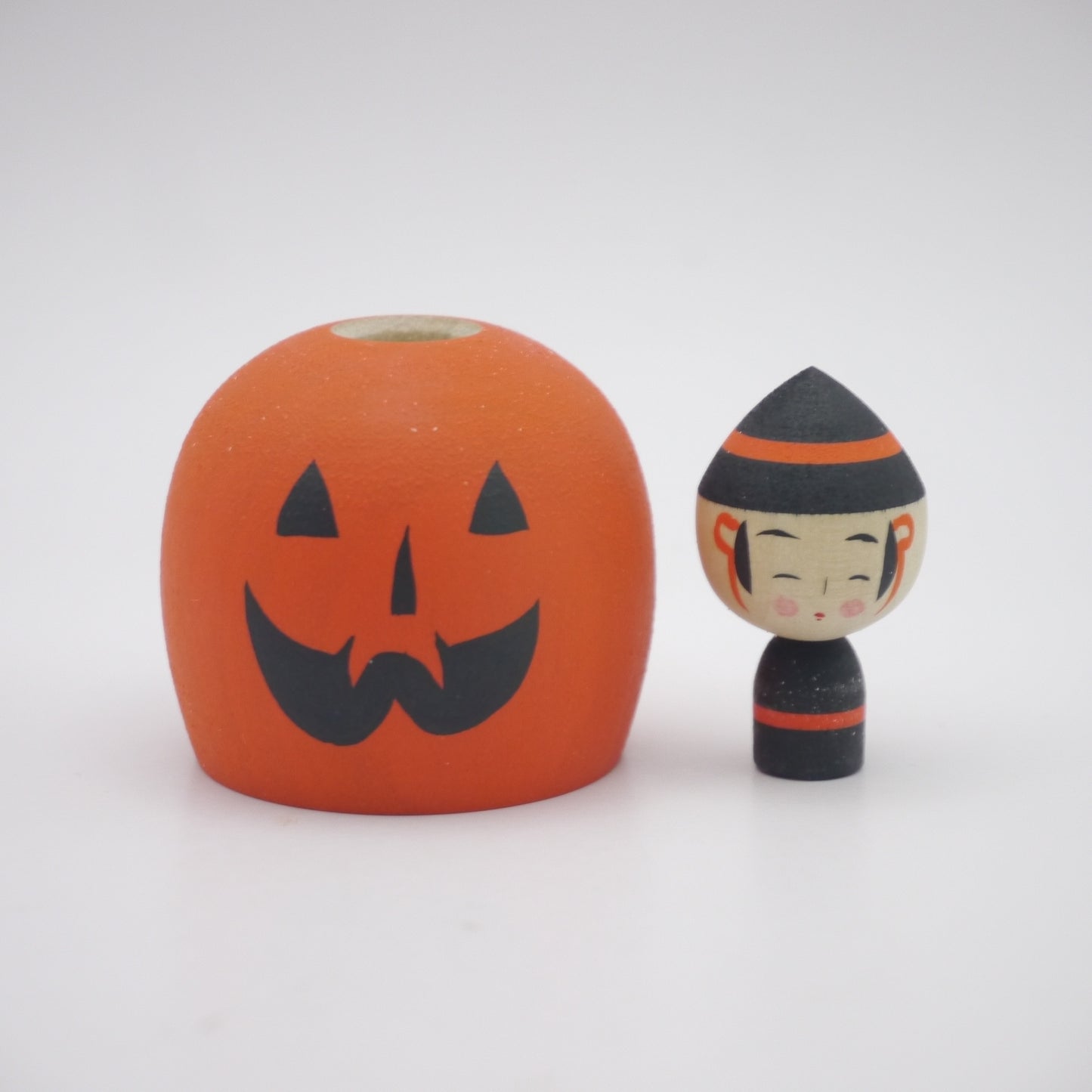 Kokeshi doll by Akira Suzuki Halloween